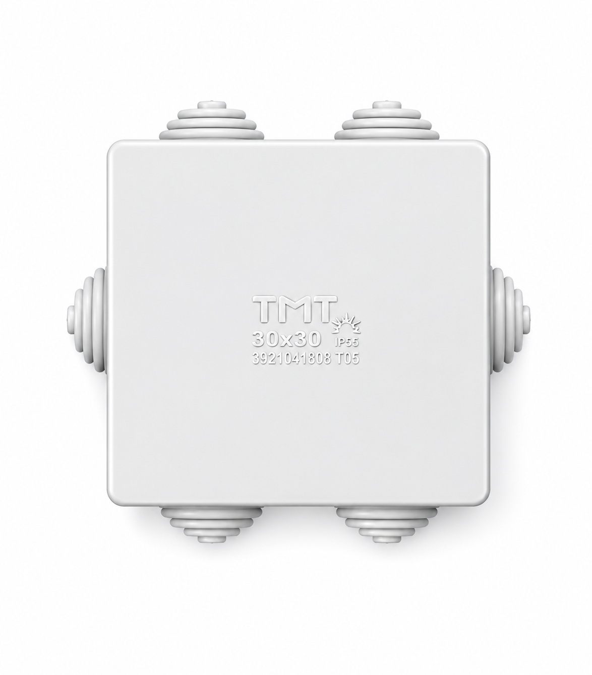 Разклонителна кутия 80×80×40mm IP54 сива