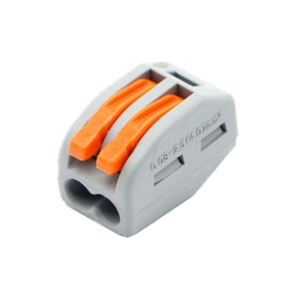 Лостова клема PCT-212 – 2 проводника (0.08–4 mm²)