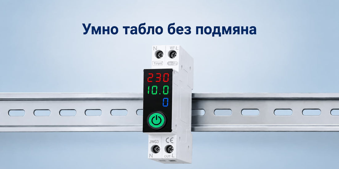 Как да изградиш умно табло без да сменяш цялата инсталация