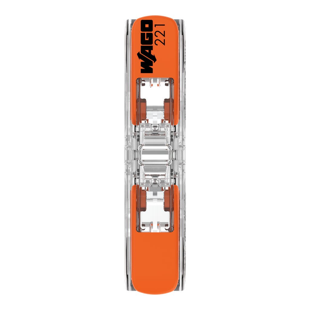 WAGO 221-2411 Лостова клема 2 проводника 0.2–4 mm² 32A