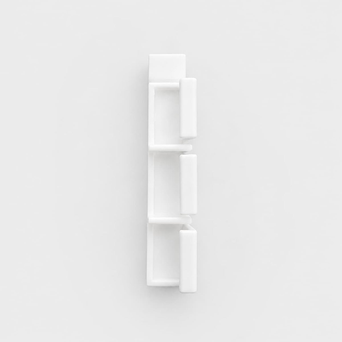 Holder for 3 WAGO 221 3-Conductor Connectors – 3D Printed (DIN Rail)