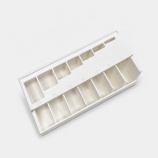 Bolt Organizer and Length Gauge 5–40 mm – 3D Printed