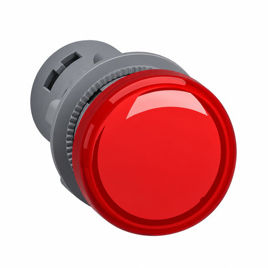 Pilot Indicator Light, Red, 22mm, Schneider