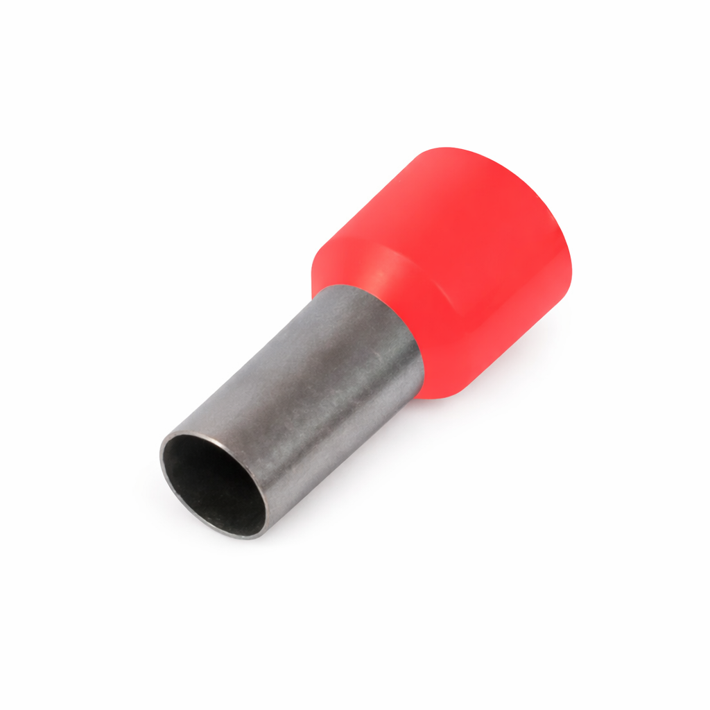 Кабелна ферулка 1.5 mm² – Червена (50 бр.)