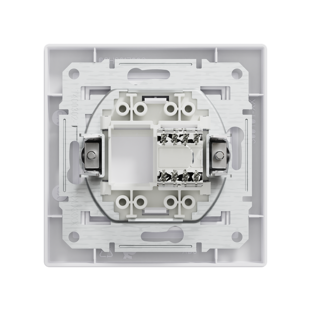 Schneider Asfora Компютърна розетка RJ45 Cat5e UTP бяла (EPH4300121)