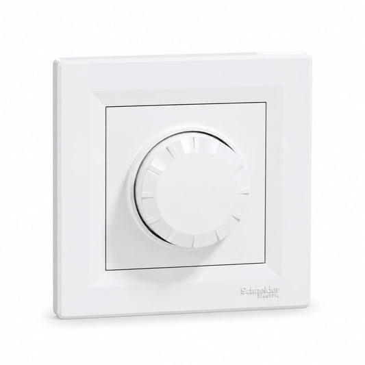 Schneider Asfora LED димер ротационен девиаторен 0-200W бял (EPH6800121)