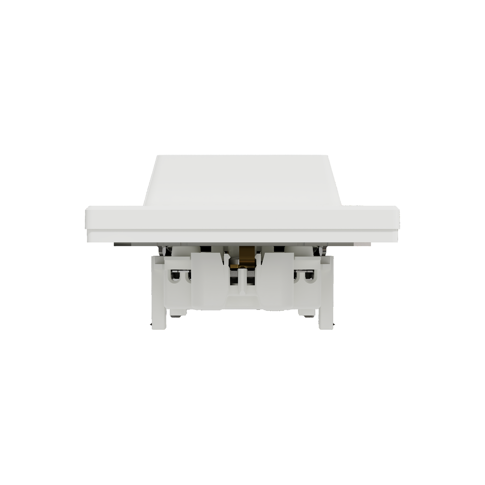 Двоен контакт Schneider Electric Asfora бял EPH9900121