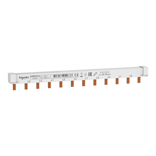 Гребен 3P 12М Schneider Easy9 (EZ9XPH312)