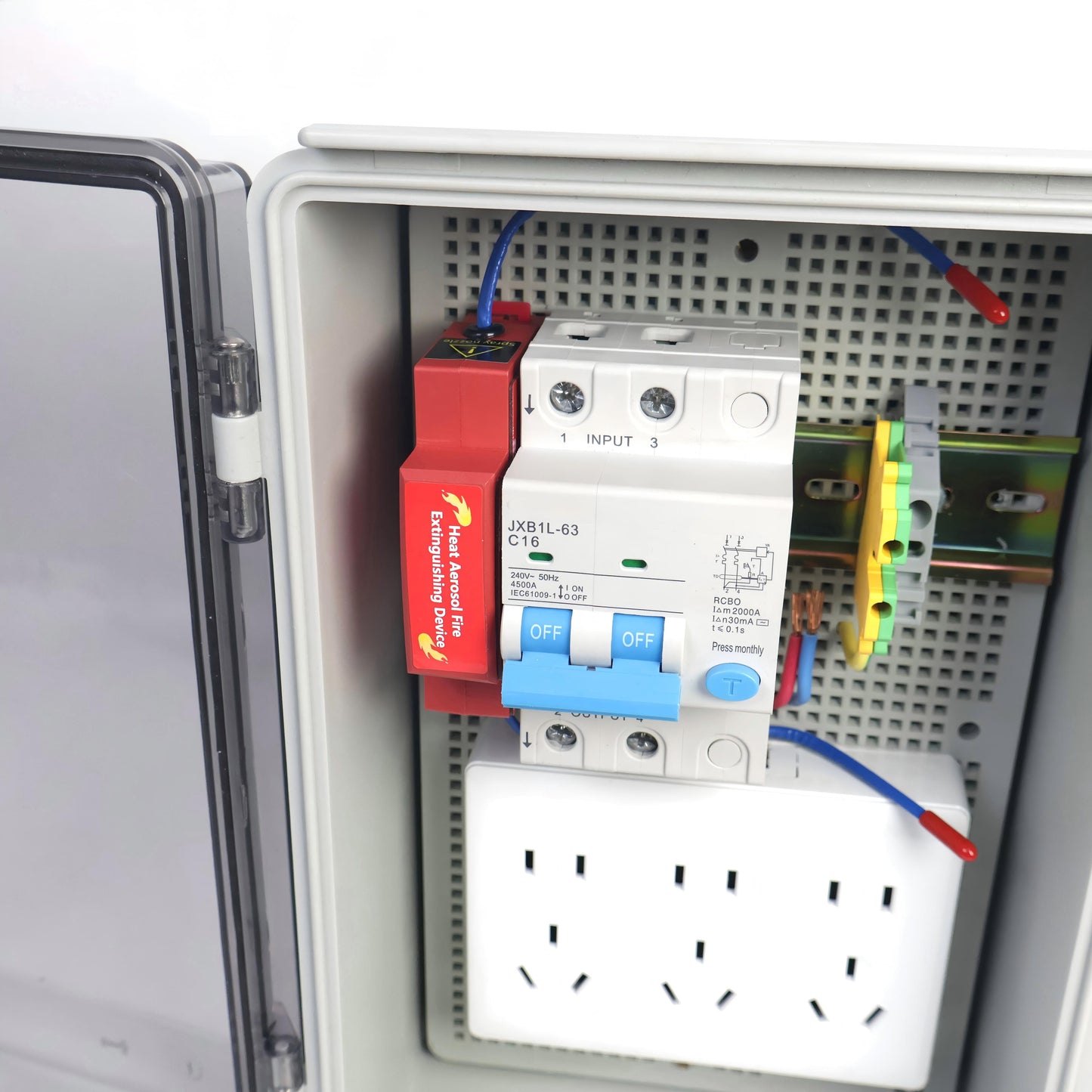 Аерозолен пожарогасител за ел. табла QRR0.01G/S