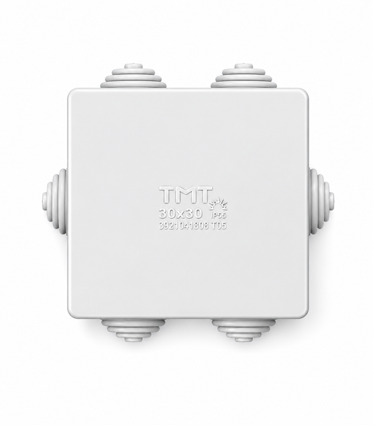 Разклонителна кутия 80×80×40mm IP54 сива