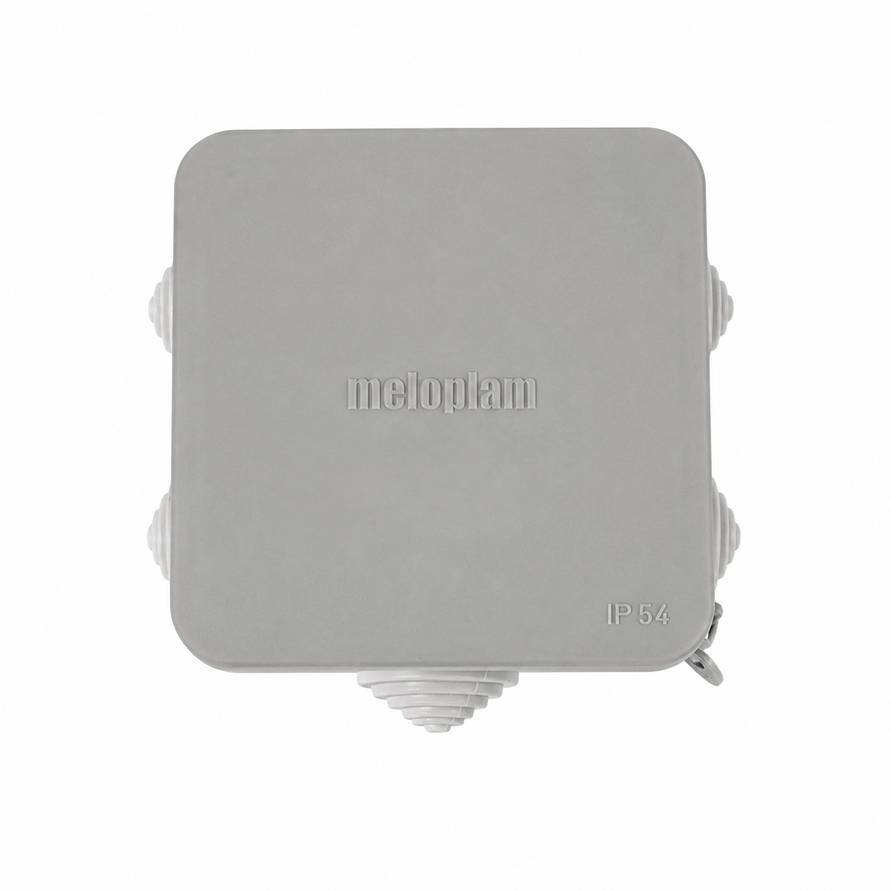 Разклонителна кутия 80×80×45mm IP54 сива