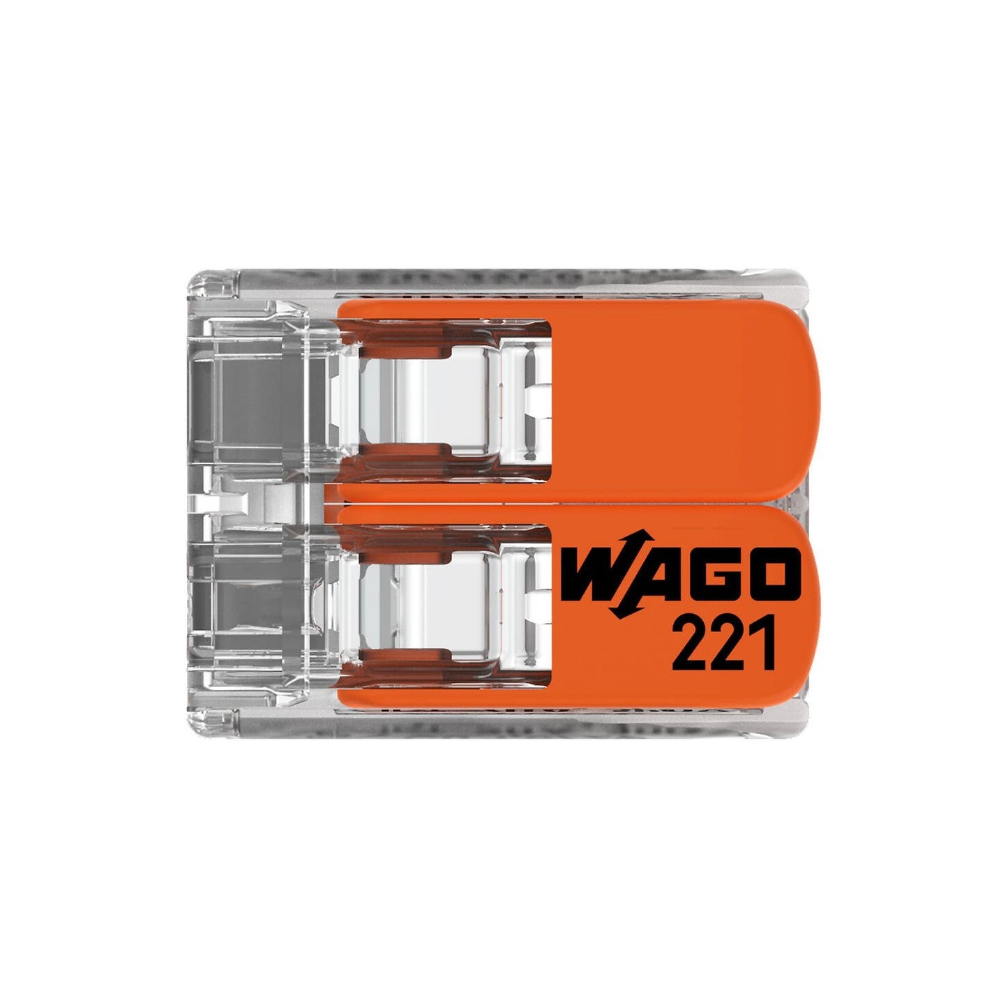 WAGO 221-412 Клема за 2 проводника 0.14–4 mm² (32A)