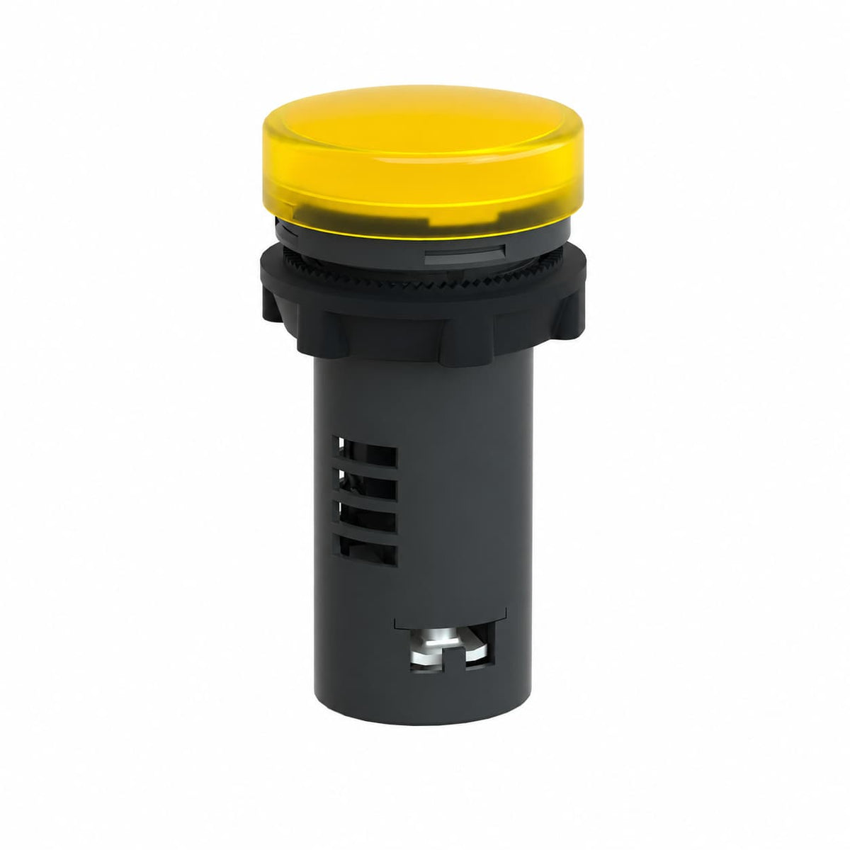 Pilot Indicator Light, Yellow, 22mm, Schneider