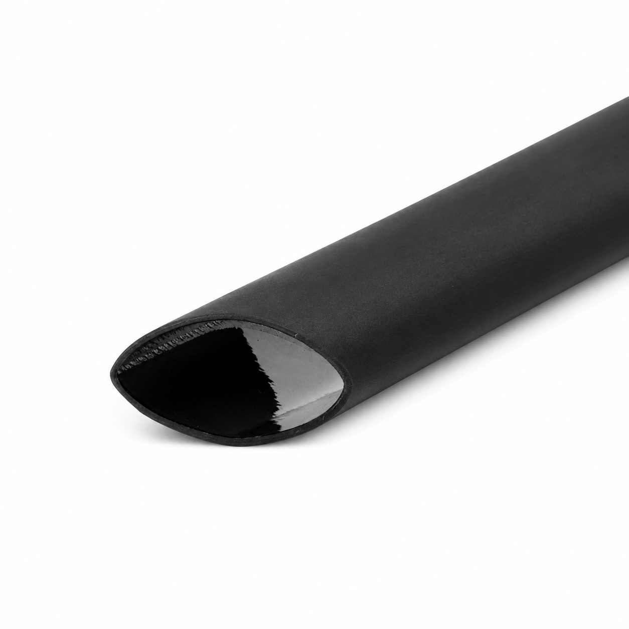 Термошлаух с лепило Ø12/3 mm черен (1 м)